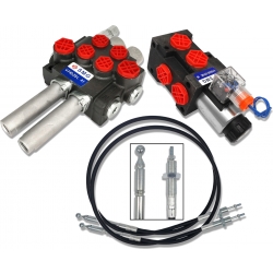 ROZDZIELACZ 40L + ELEKTROZAWÓR LINKI 3 SEKCJE TURA